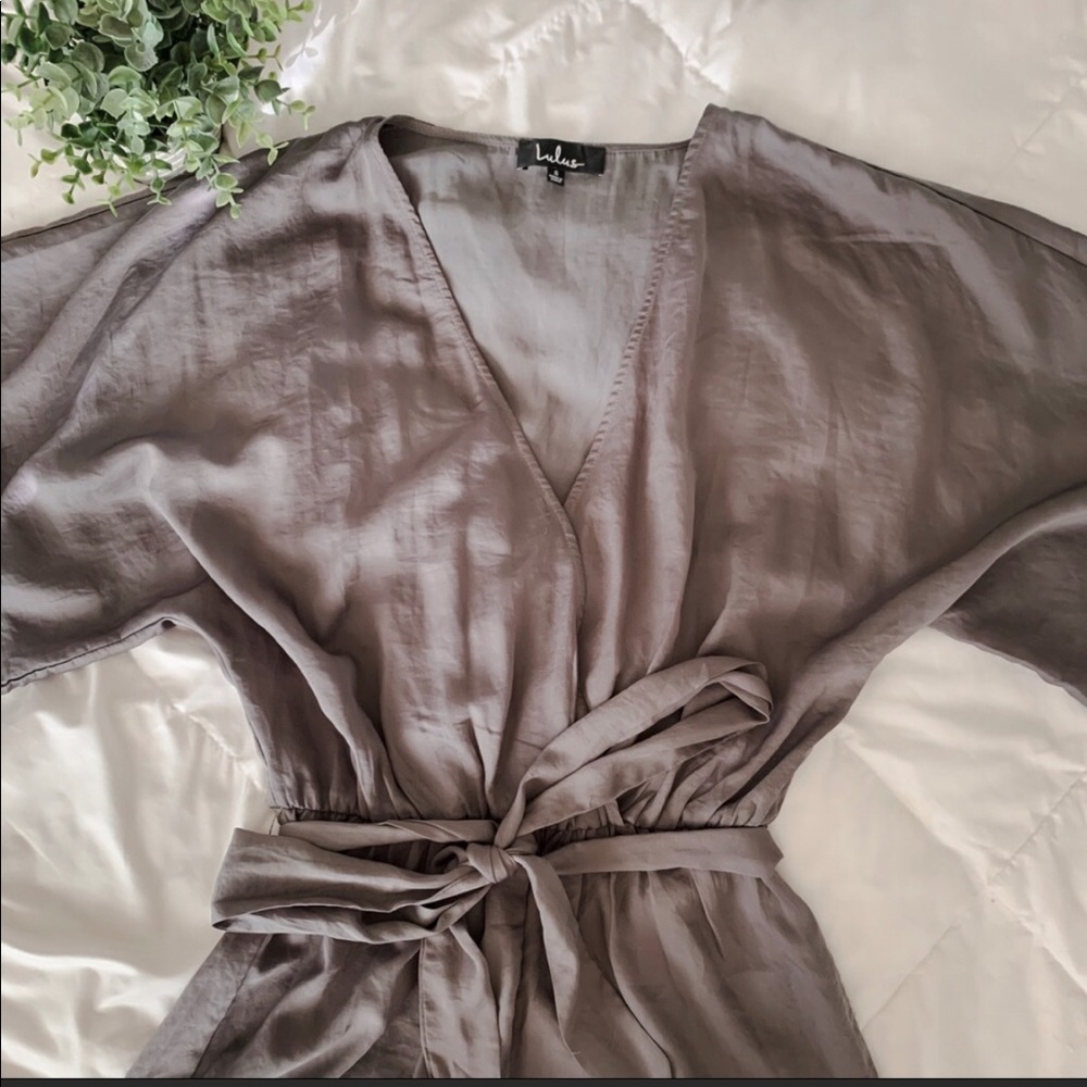 Flowy Sleeve Romper